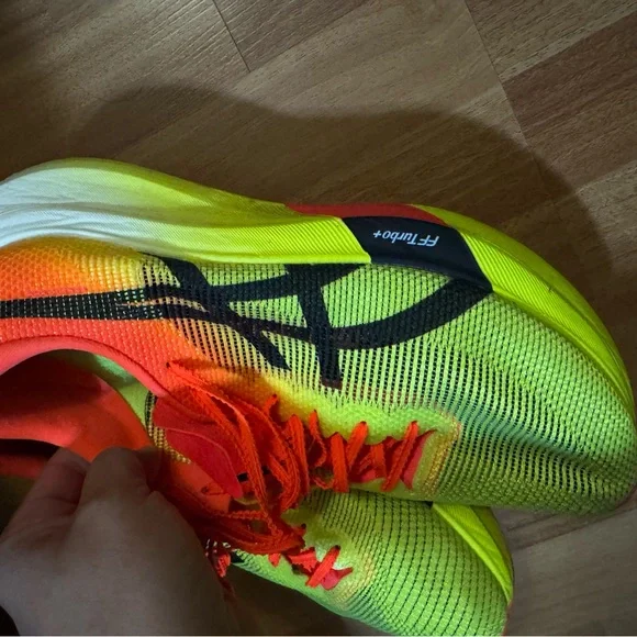 Asics Vibrant Orange Athletic Shoes - Picture 11 of 12